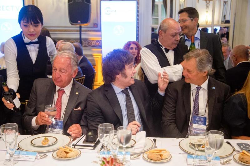 Milei se reúne con empresarios del Grupo de los Seis en Casa Rosada